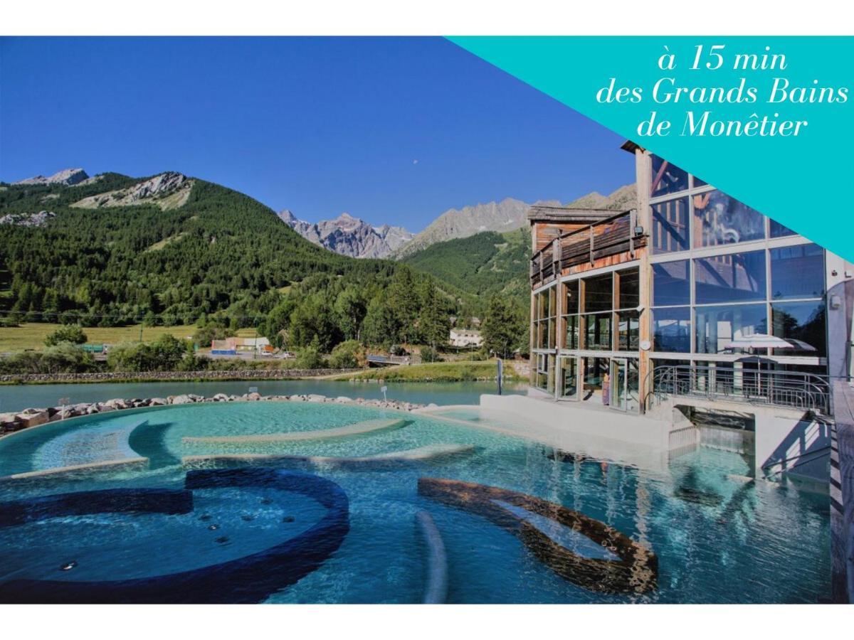 Mas De Blais Appartement Chaleureux A 5 Minutes Des Pistes ブリアンソン エクステリア 写真